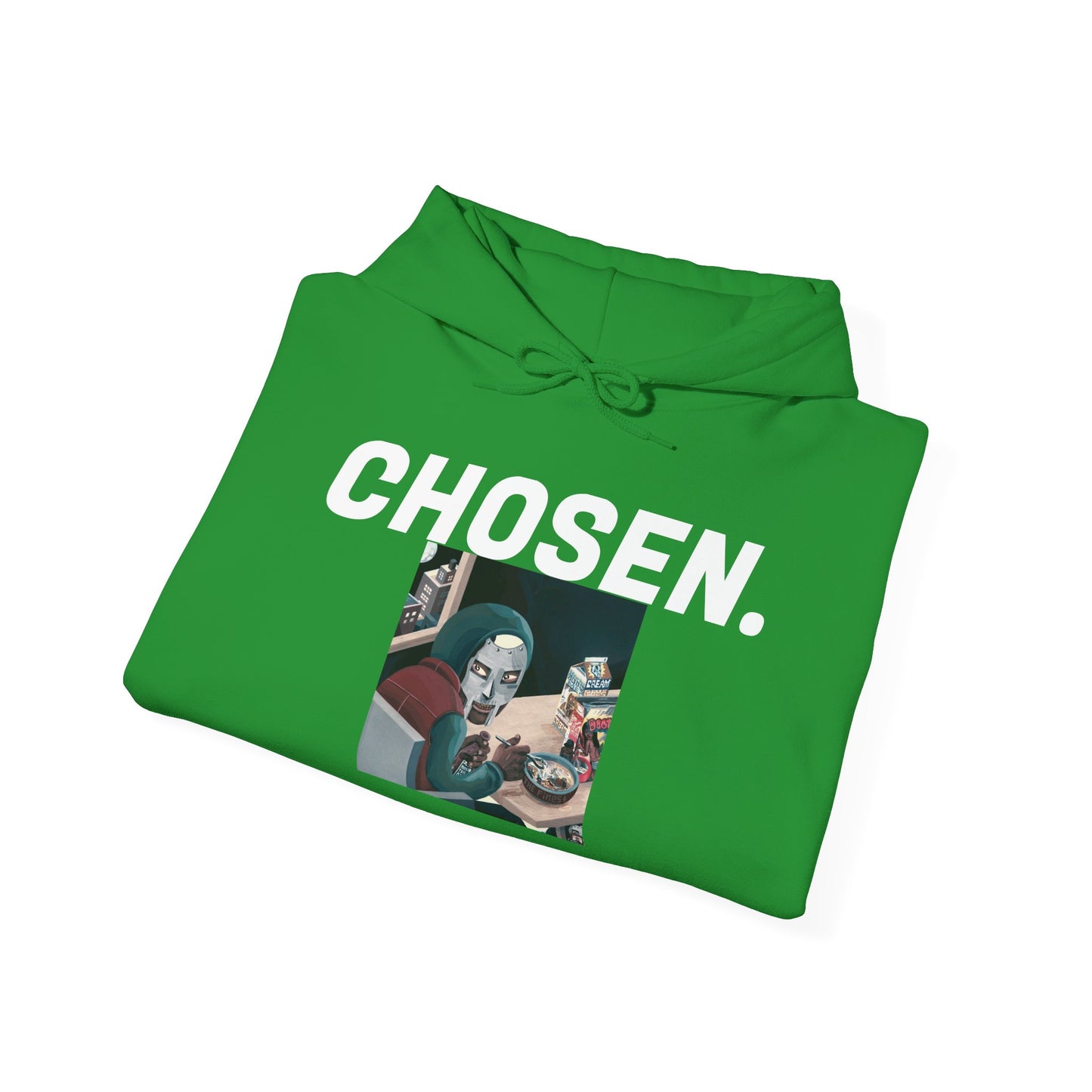 "DOOM, CHOSEN." Unisex Heavy Blend™ Hooded Sweatshirt