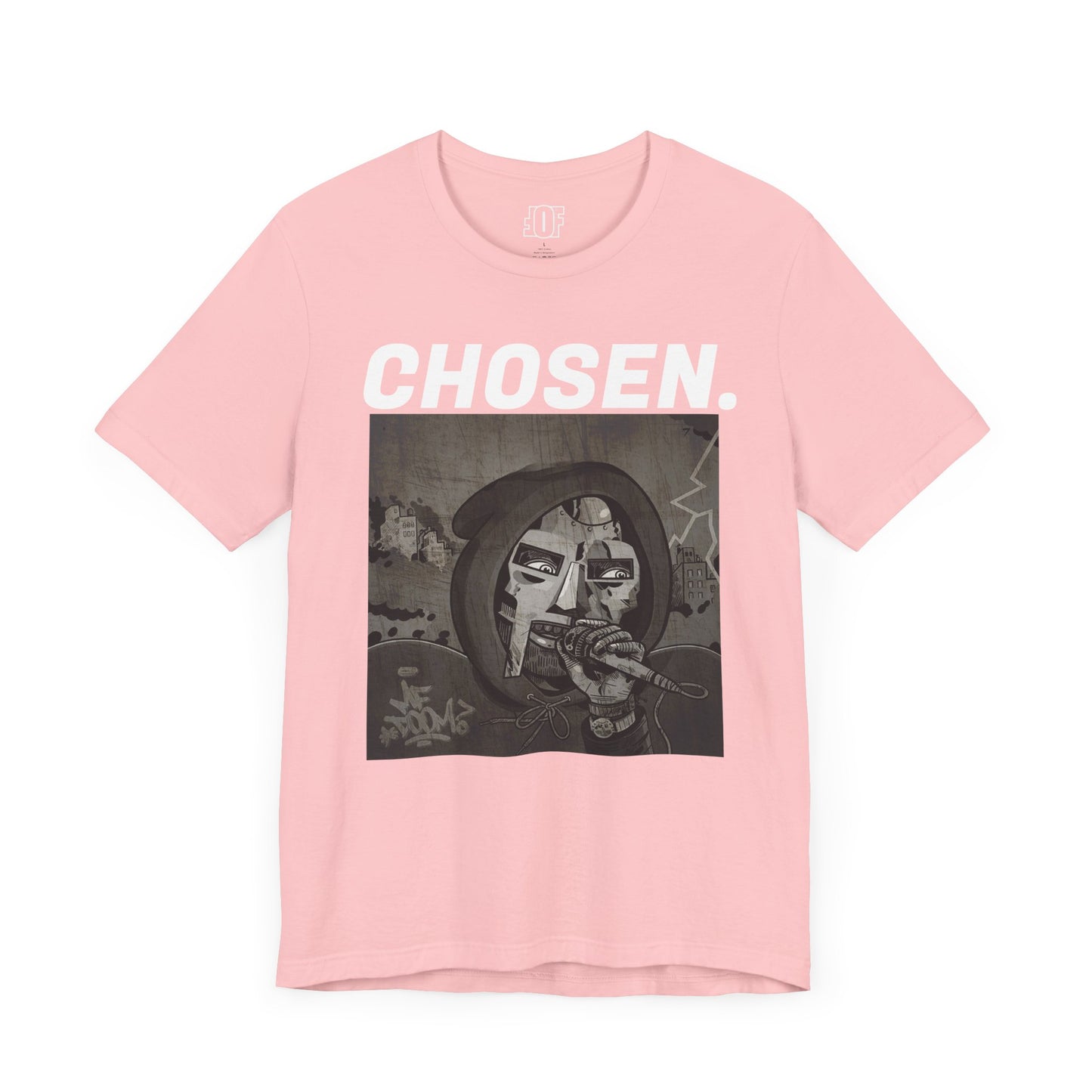 'DOOM, CHOSEN." Unisex Jersey Short Sleeve Tee
