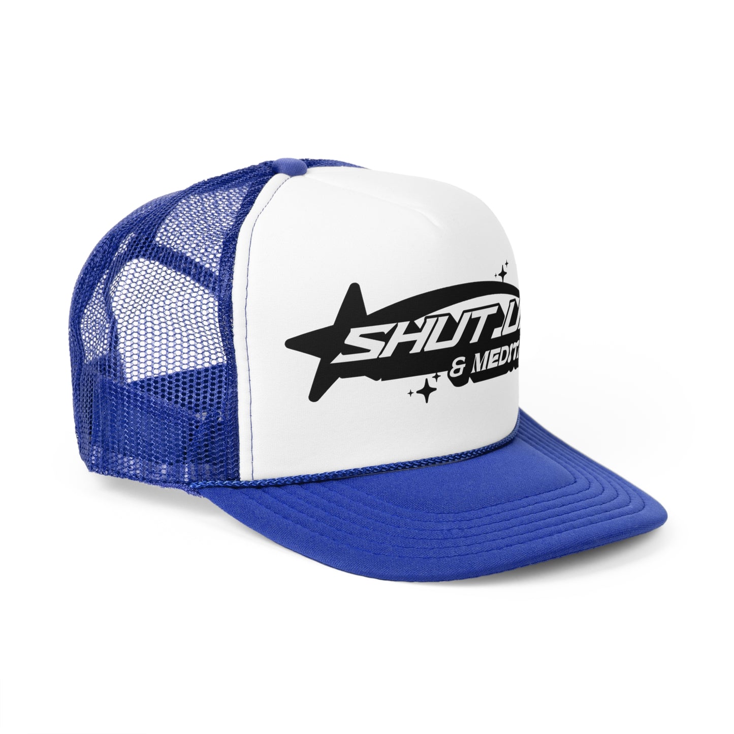 "Shut Up and Meditate" Trucker Caps