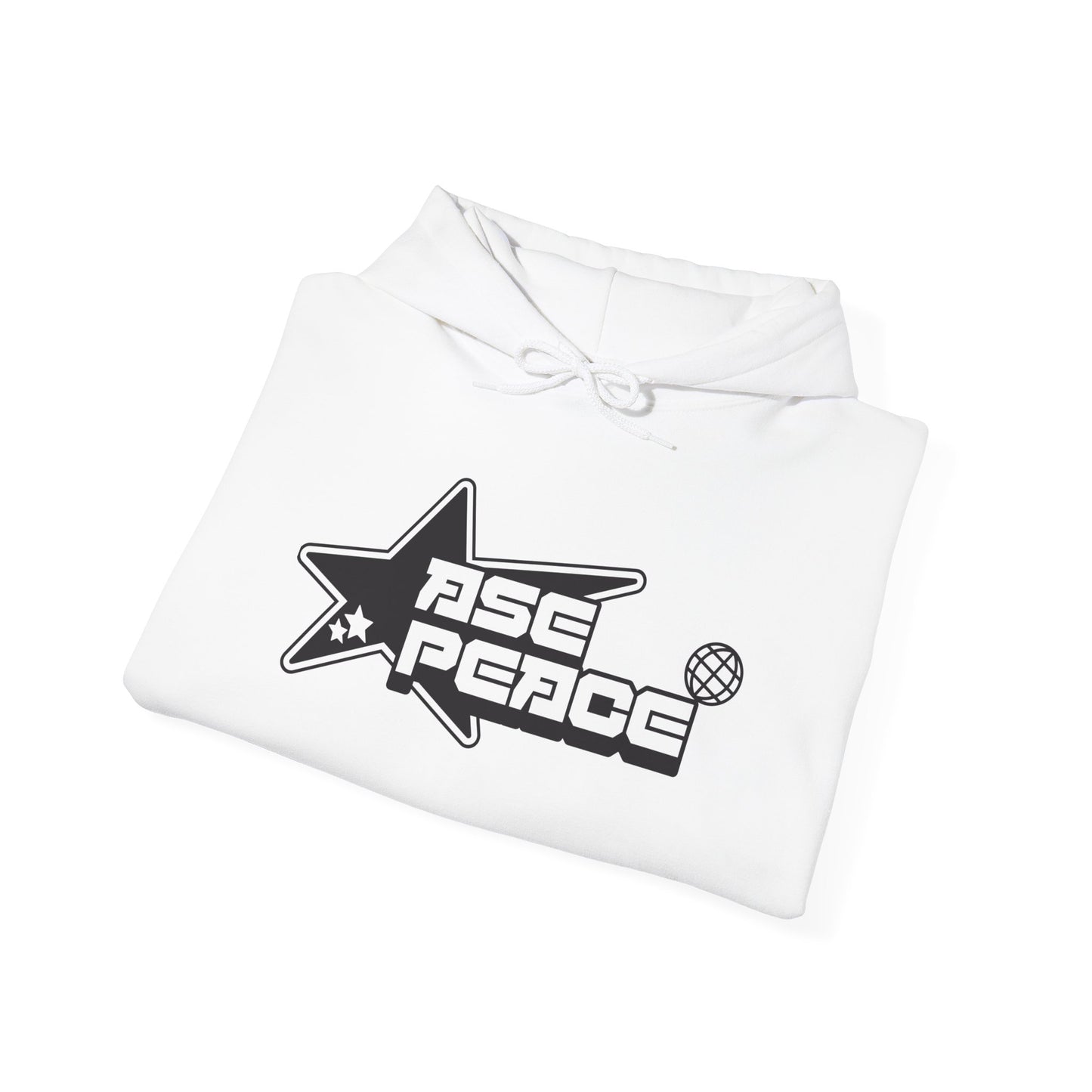 "ASE, PEACE." Unisex Heavy Blend™ Hooded Sweatshirt