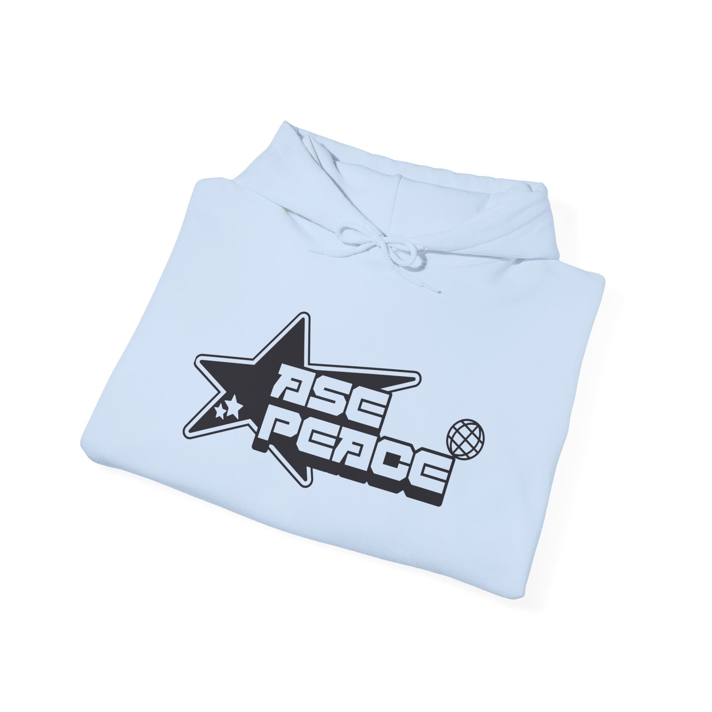 "ASE, PEACE." Unisex Heavy Blend™ Hooded Sweatshirt