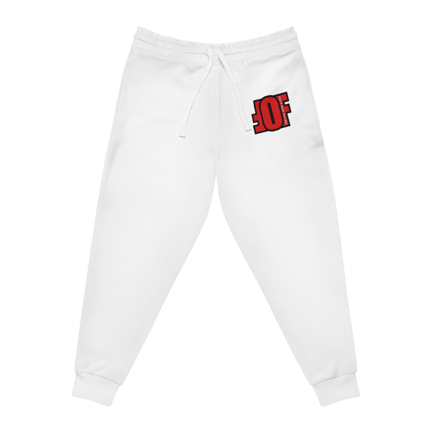 Official Facts Over Feelings Athletic Joggers