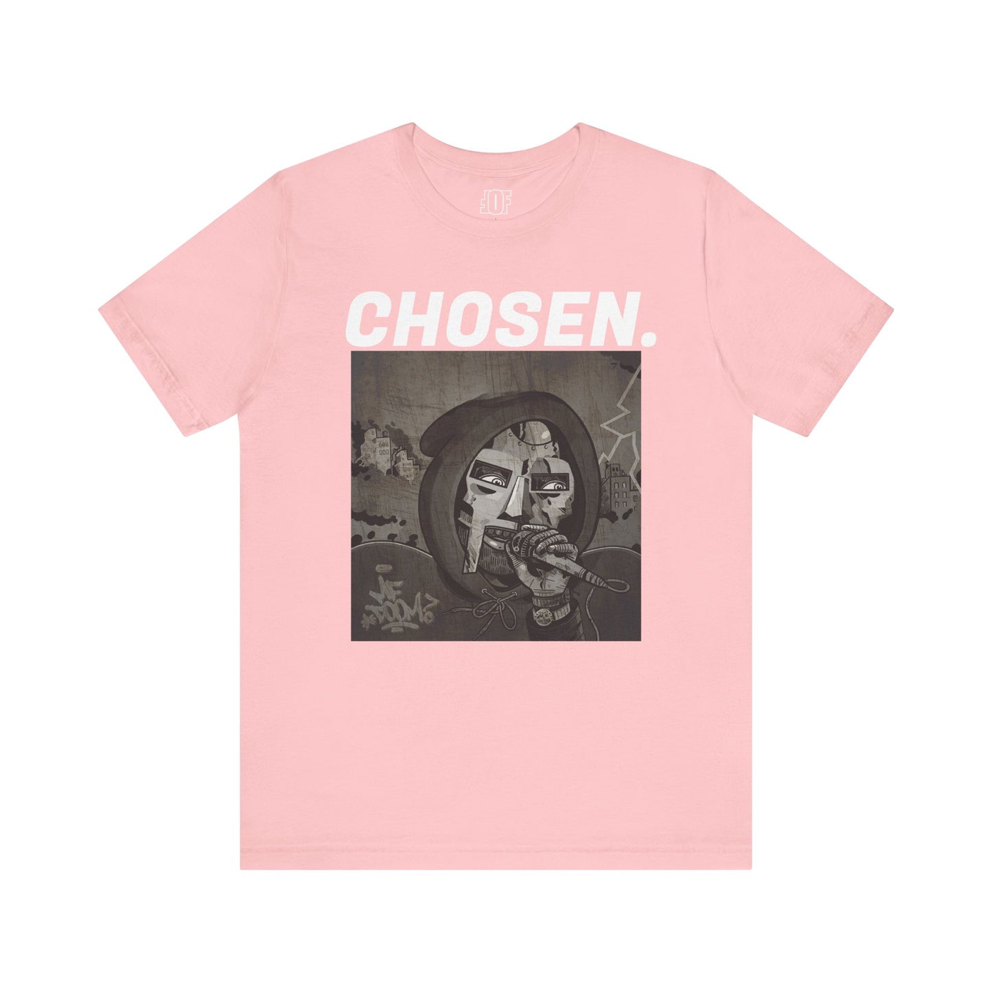 'DOOM, CHOSEN." Unisex Jersey Short Sleeve Tee