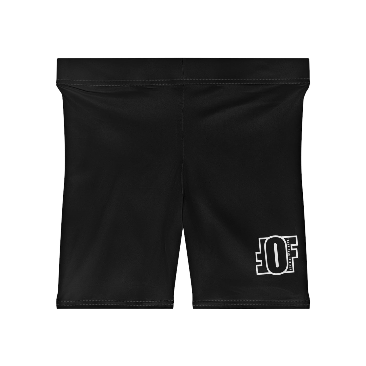 Facts Over Feelings Women's Biker Shorts