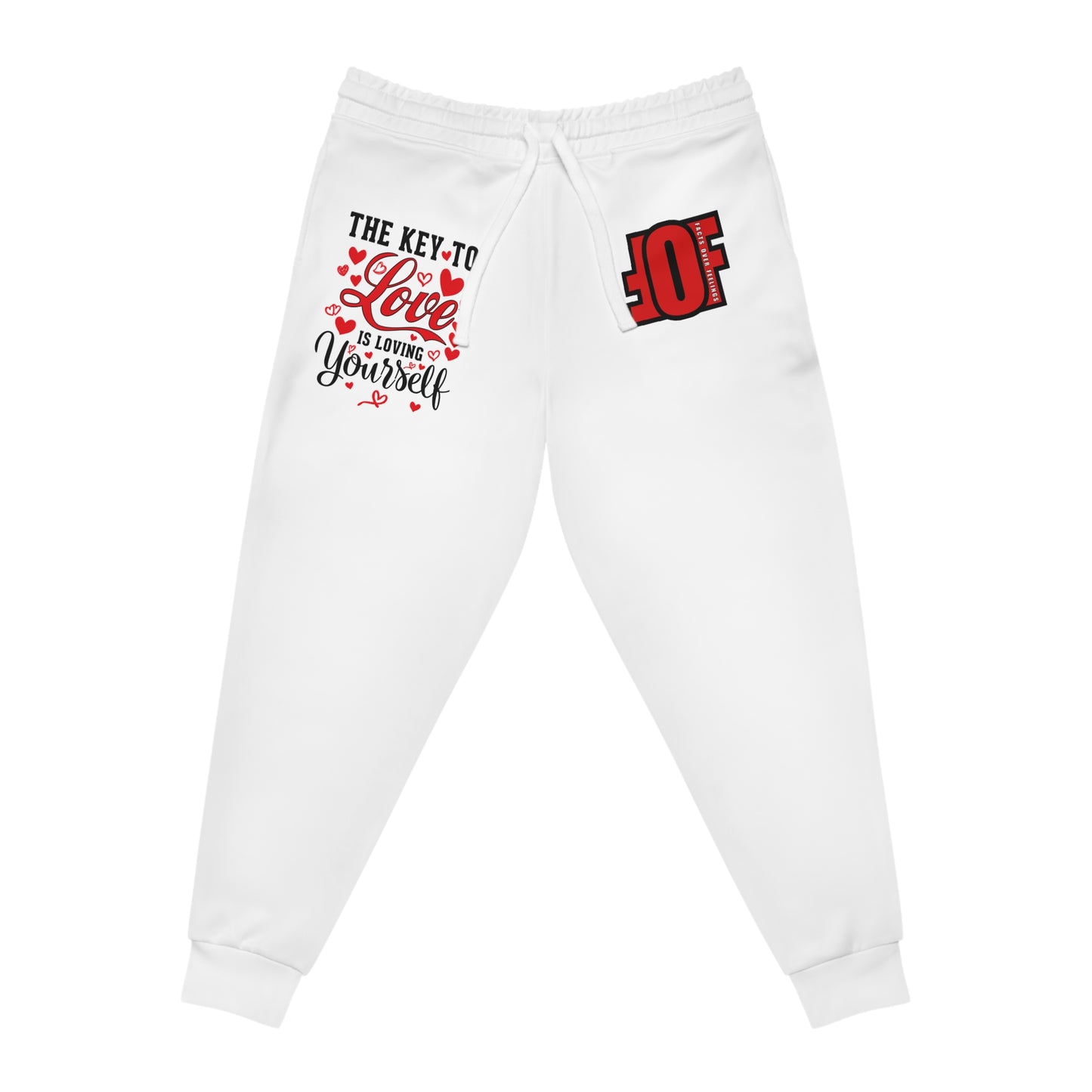 "THE KEY TO LOVE IS LOVING YOURSELF" Joggers