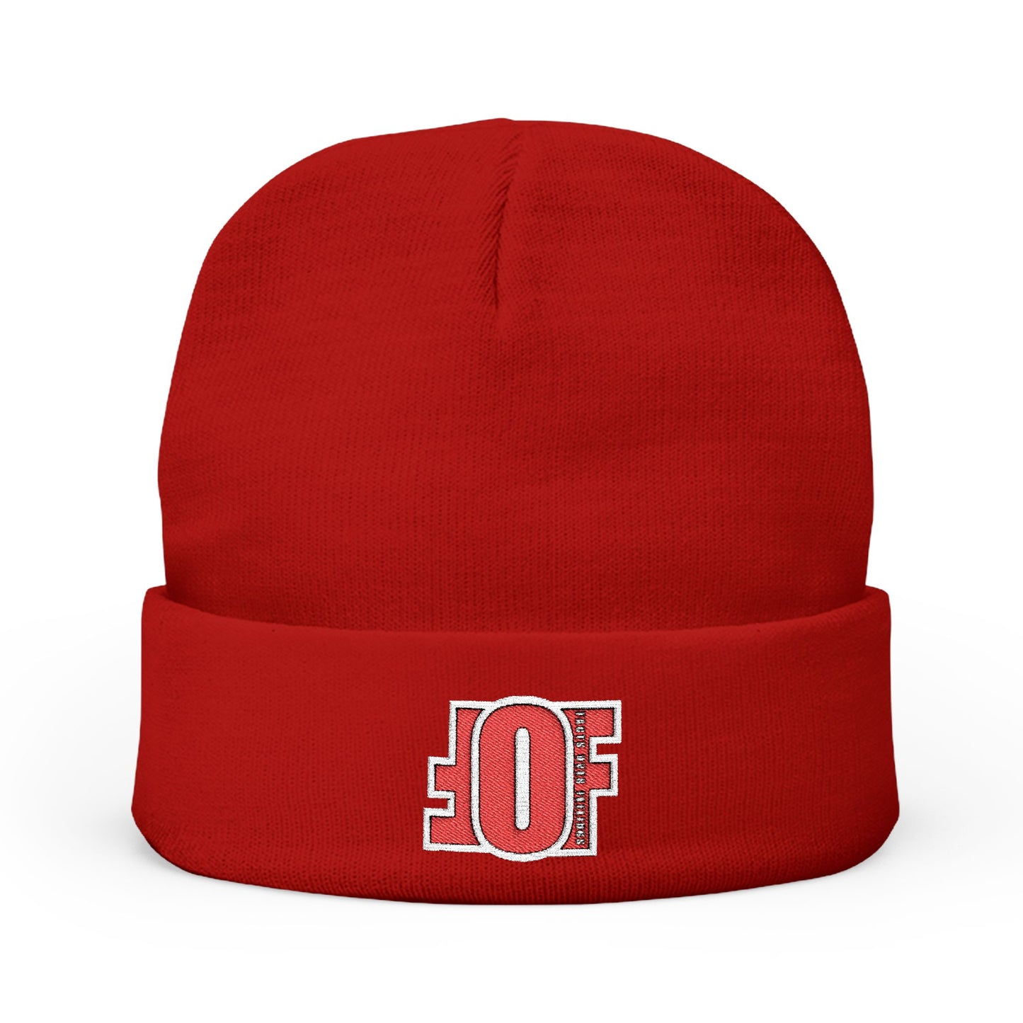 Facts Over Feelings Knitted Beanie