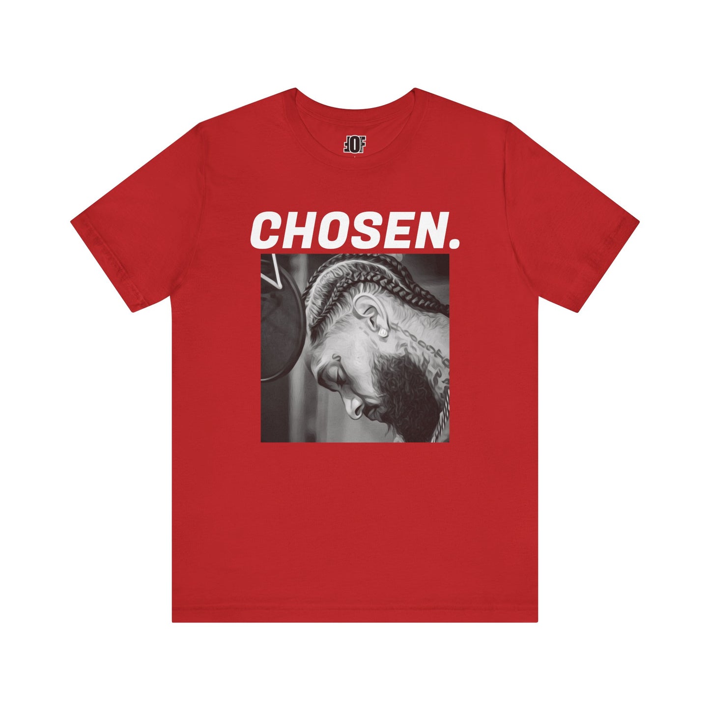 Nipsey "Chosen." Unisex Jersey Short Sleeve Tee