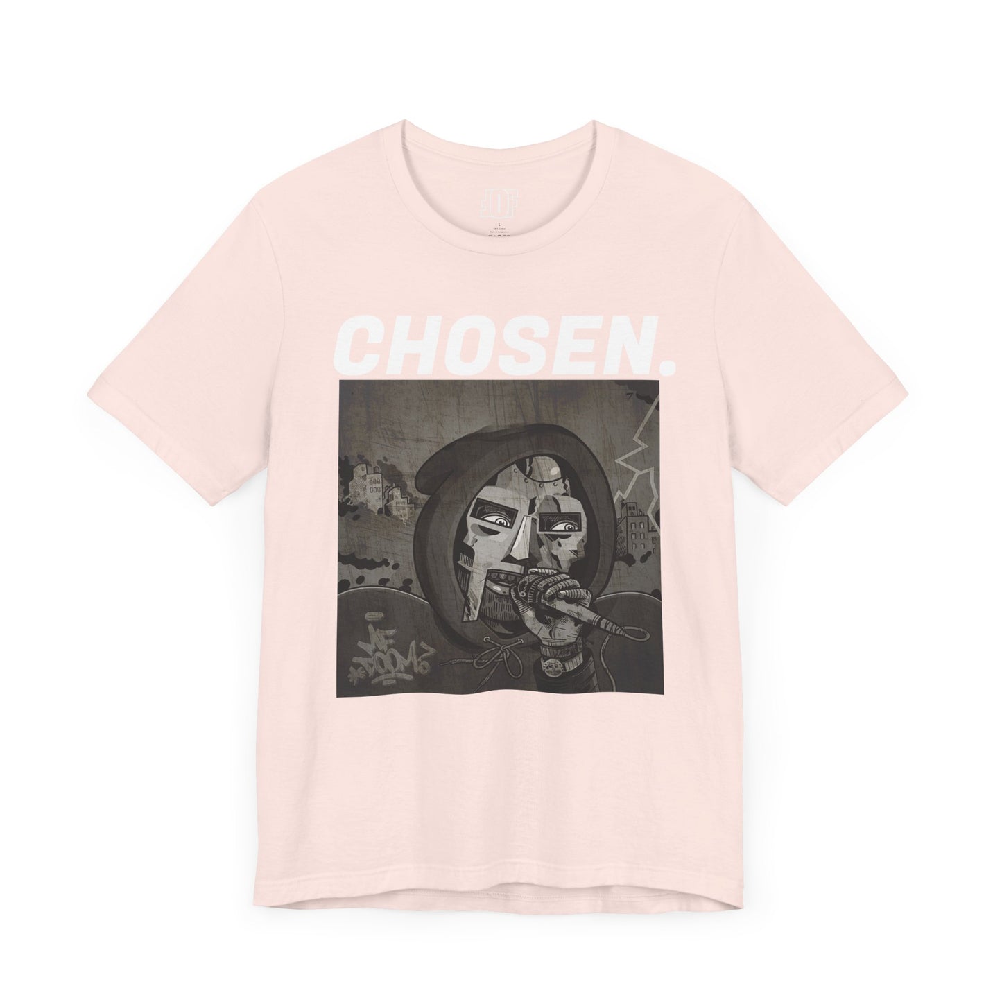 'DOOM, CHOSEN." Unisex Jersey Short Sleeve Tee