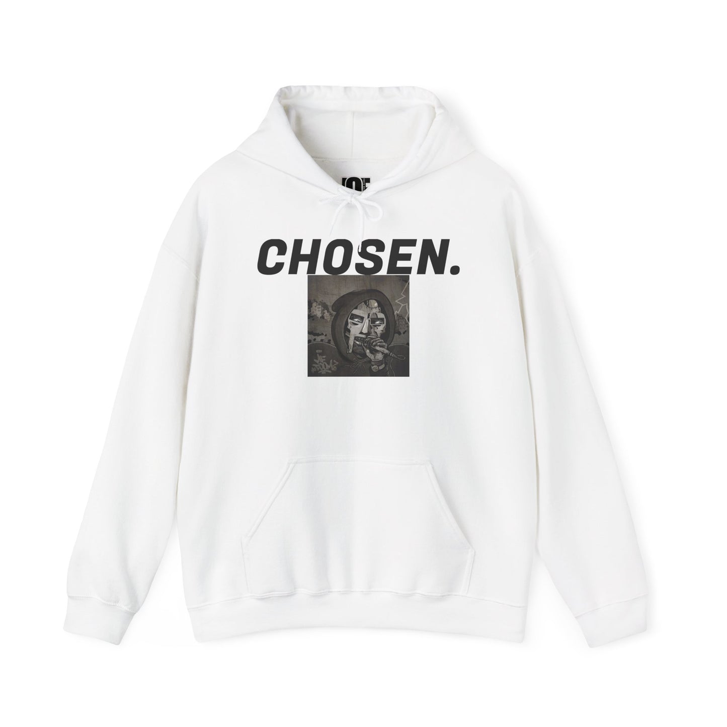 "DOOM, CHOSEN." Unisex Heavy Blend™ Hooded Sweatshirt