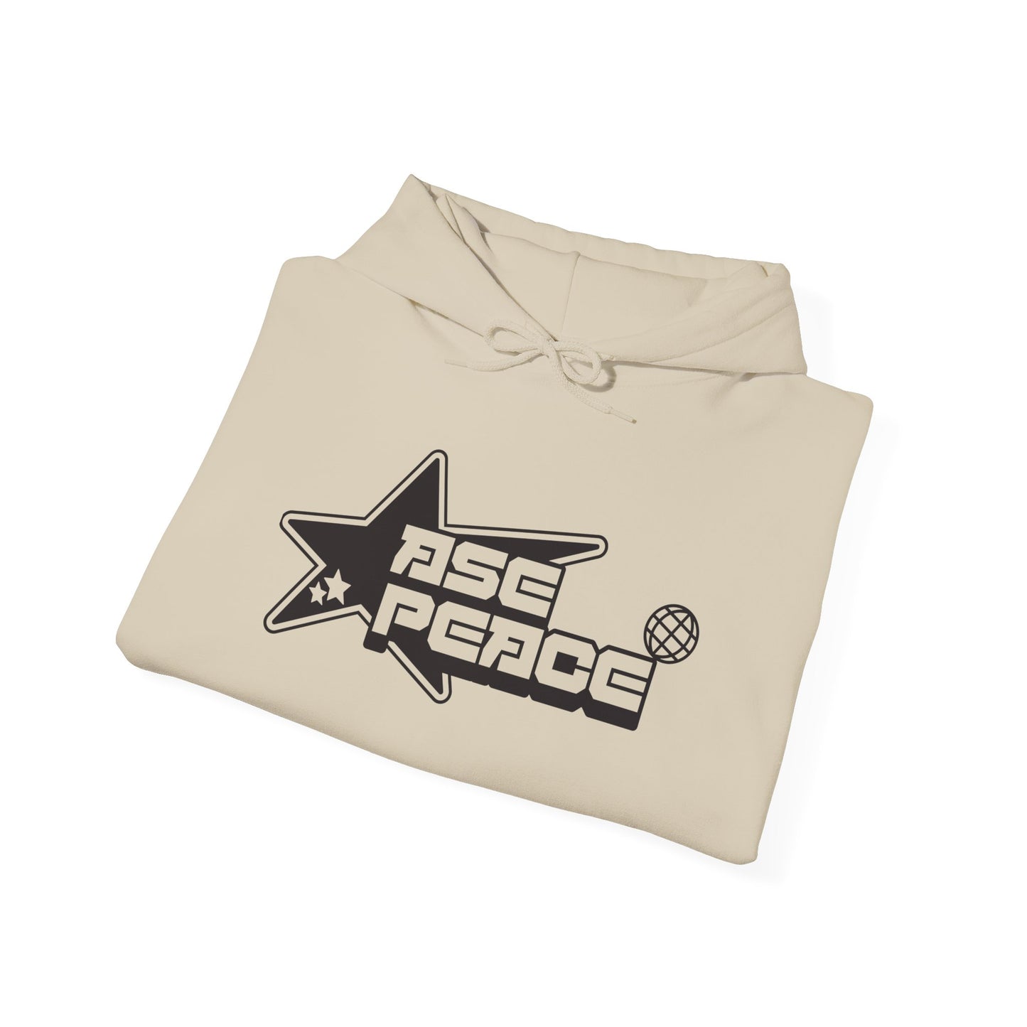 "ASE, PEACE." Unisex Heavy Blend™ Hooded Sweatshirt