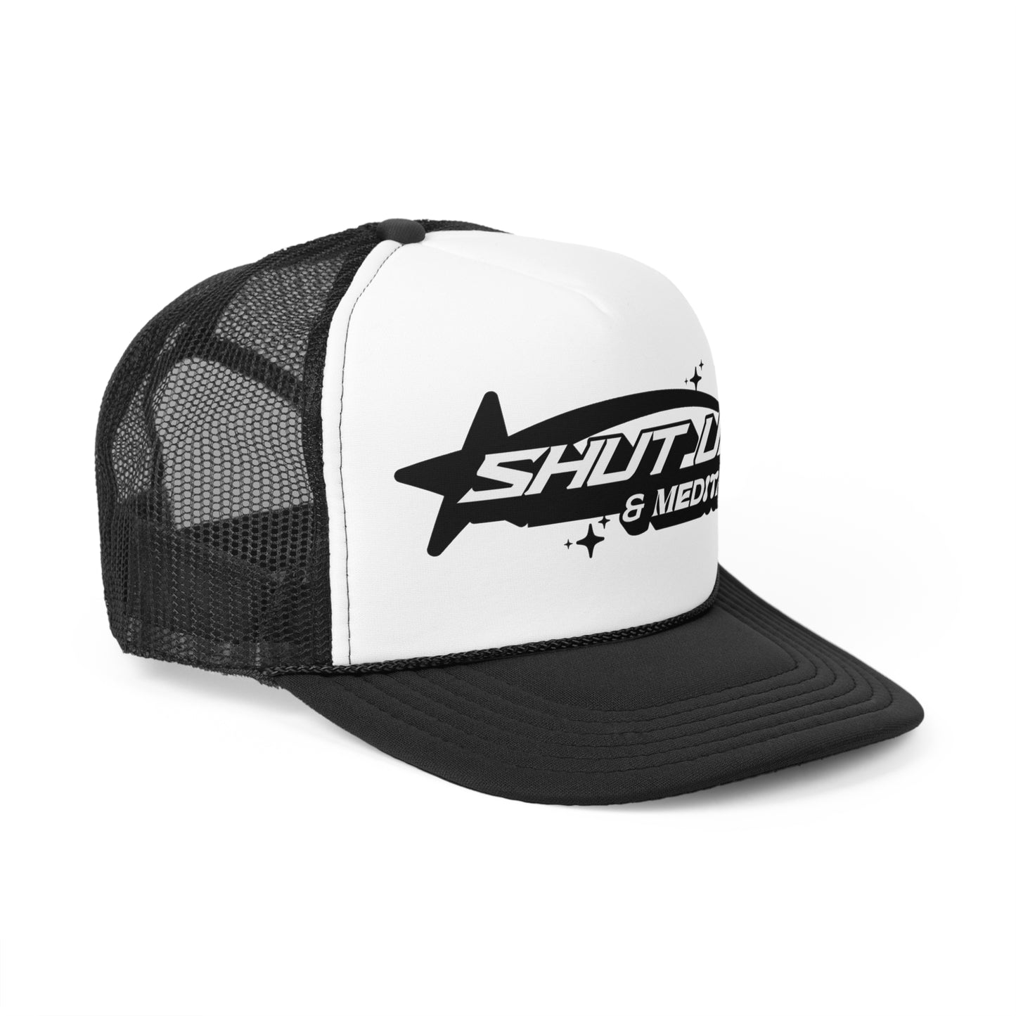 "Shut Up and Meditate" Trucker Caps