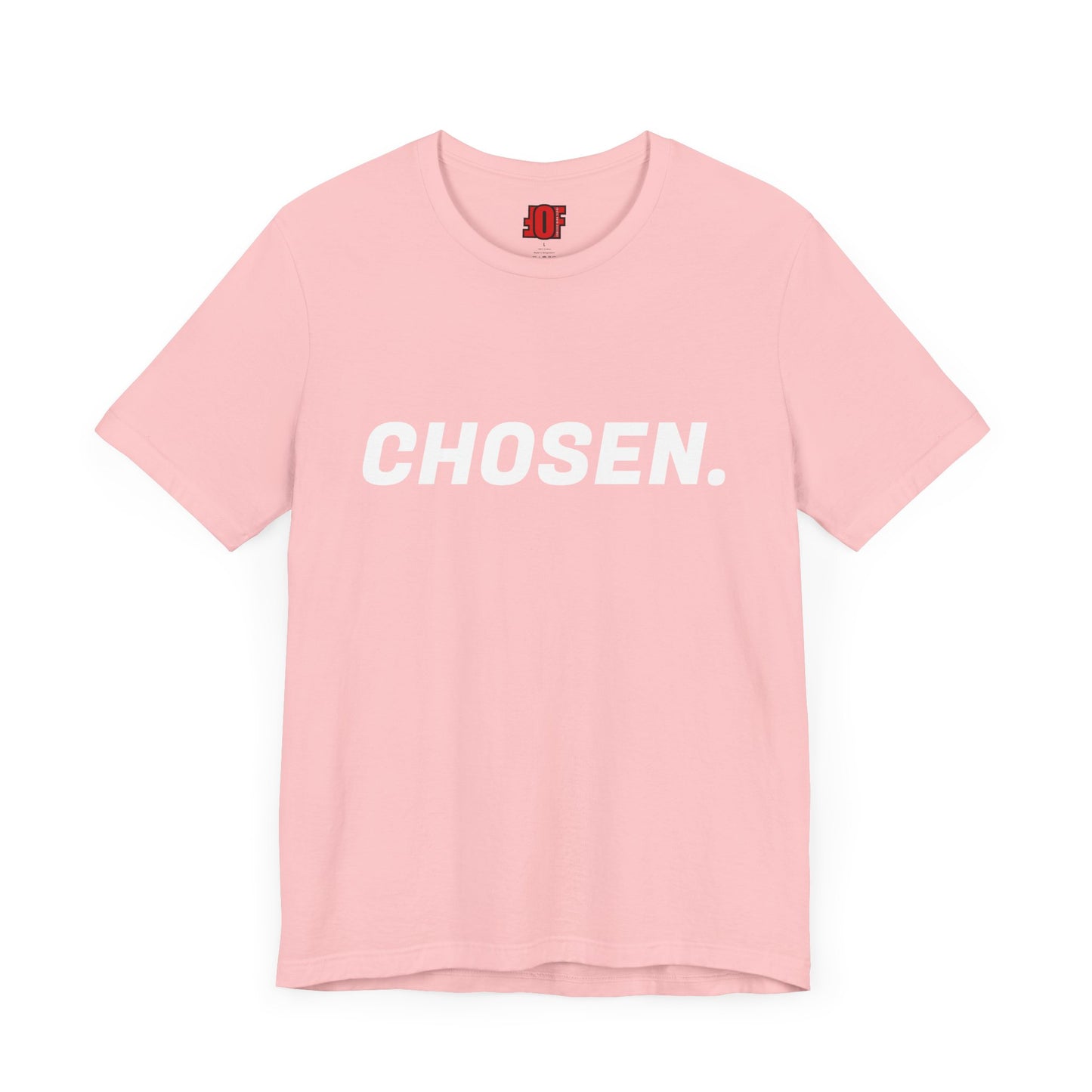 "CHOSEN." Unisex Jersey Short Sleeve Tee