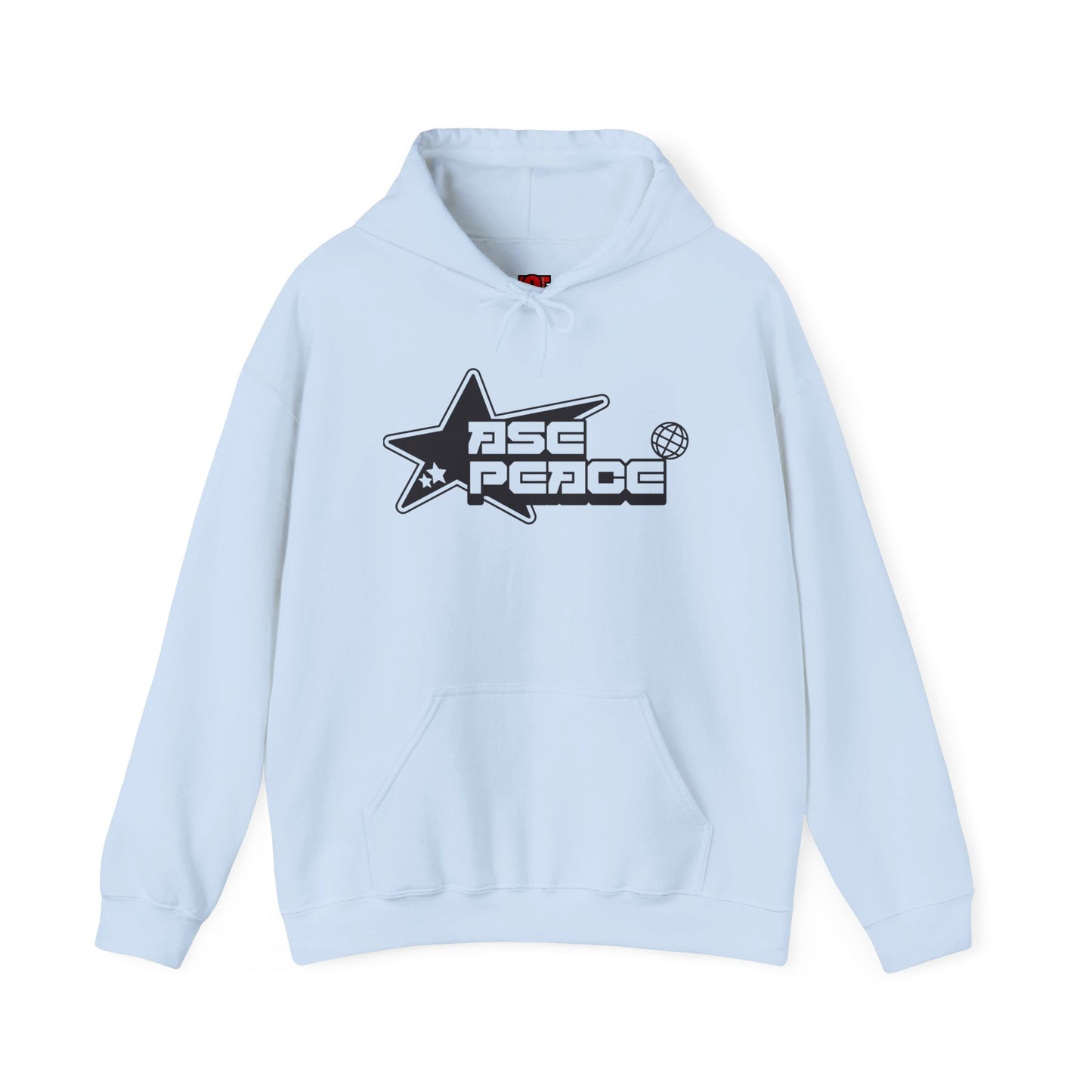 "ASE, PEACE." Unisex Heavy Blend™ Hooded Sweatshirt