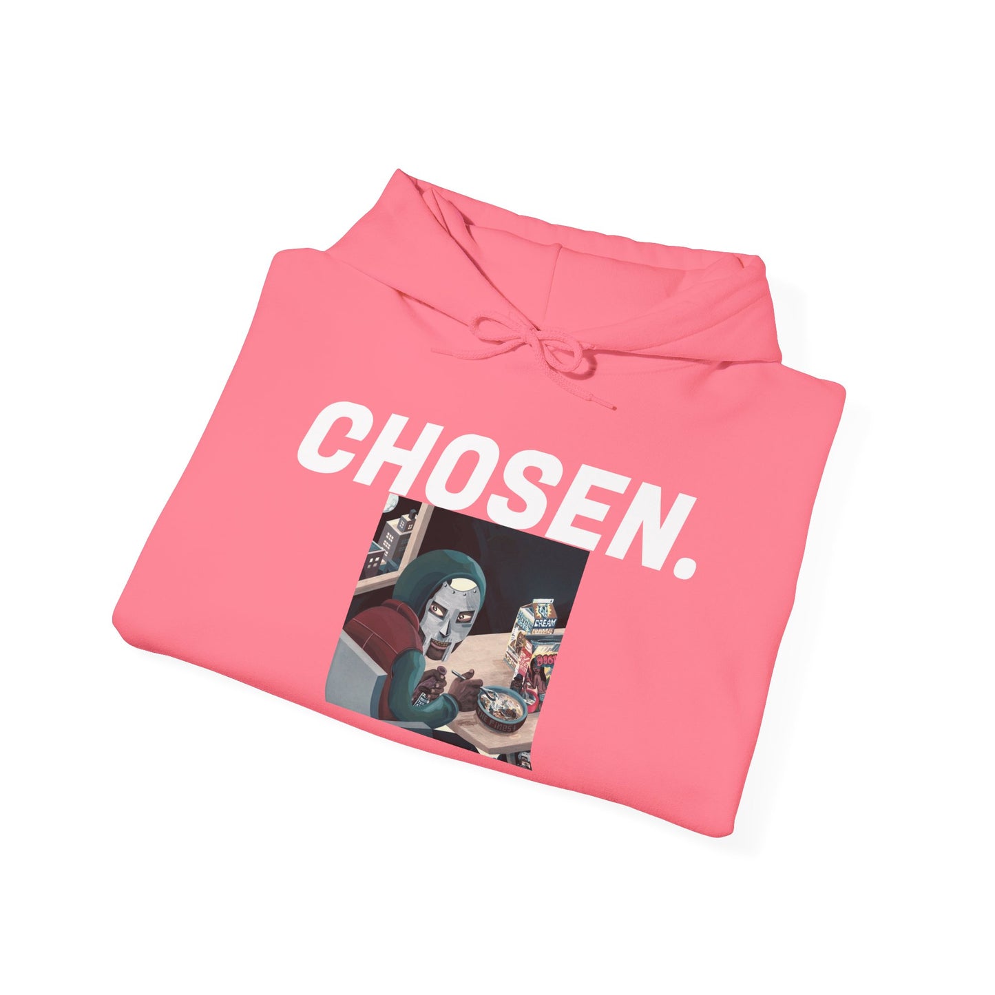 "DOOM, CHOSEN." Unisex Heavy Blend™ Hooded Sweatshirt