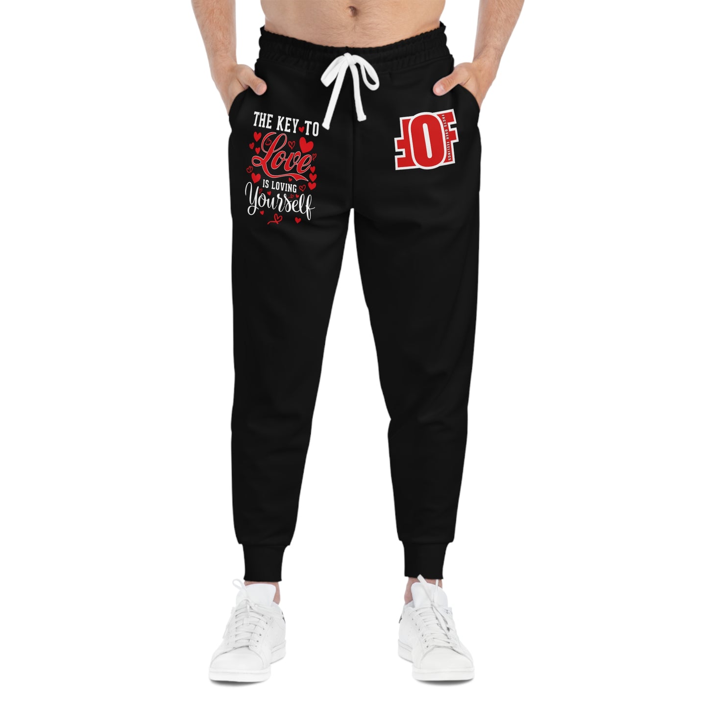 "THE KEY TO LOVE IS LOVING YOURSELF" Joggers