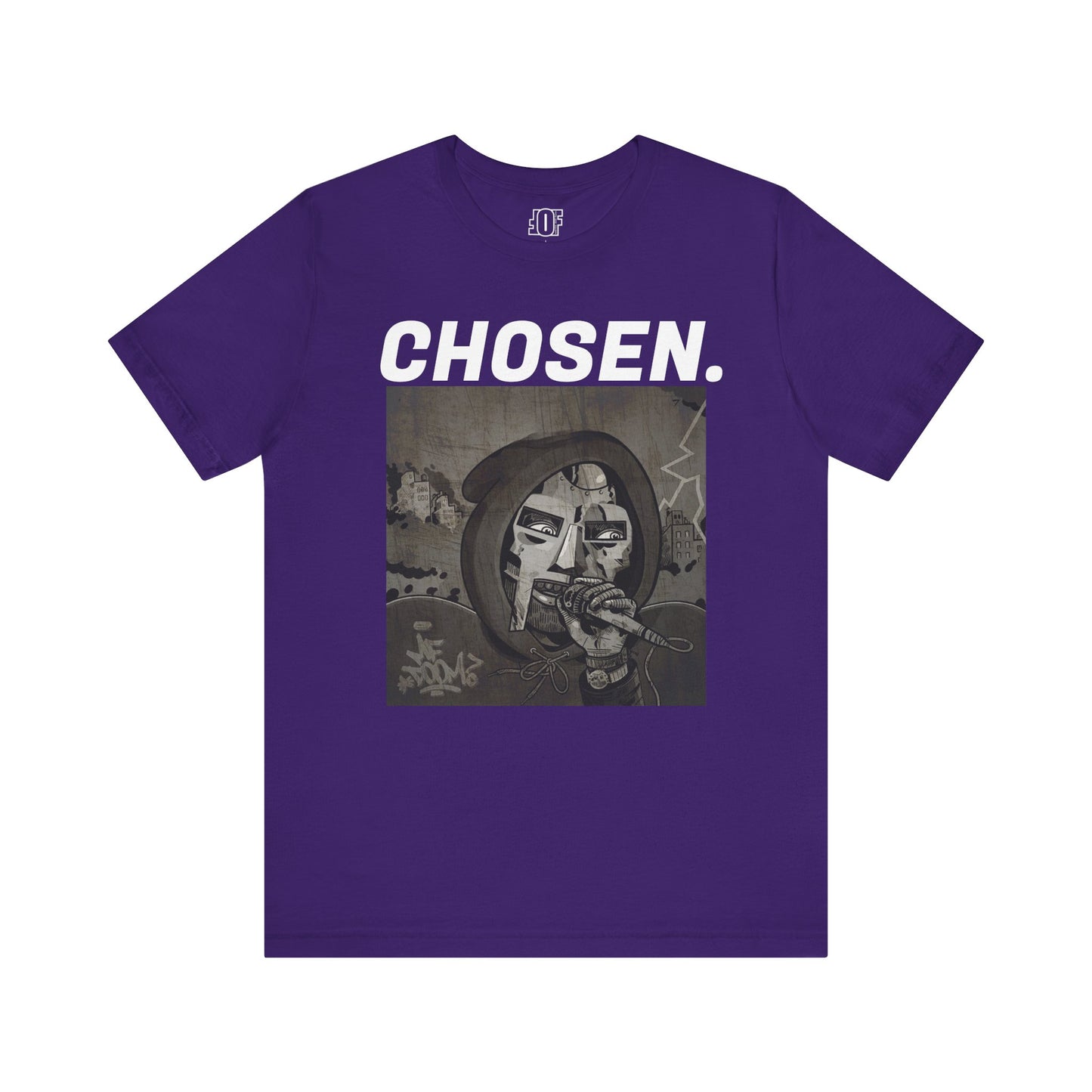'DOOM, CHOSEN." Unisex Jersey Short Sleeve Tee
