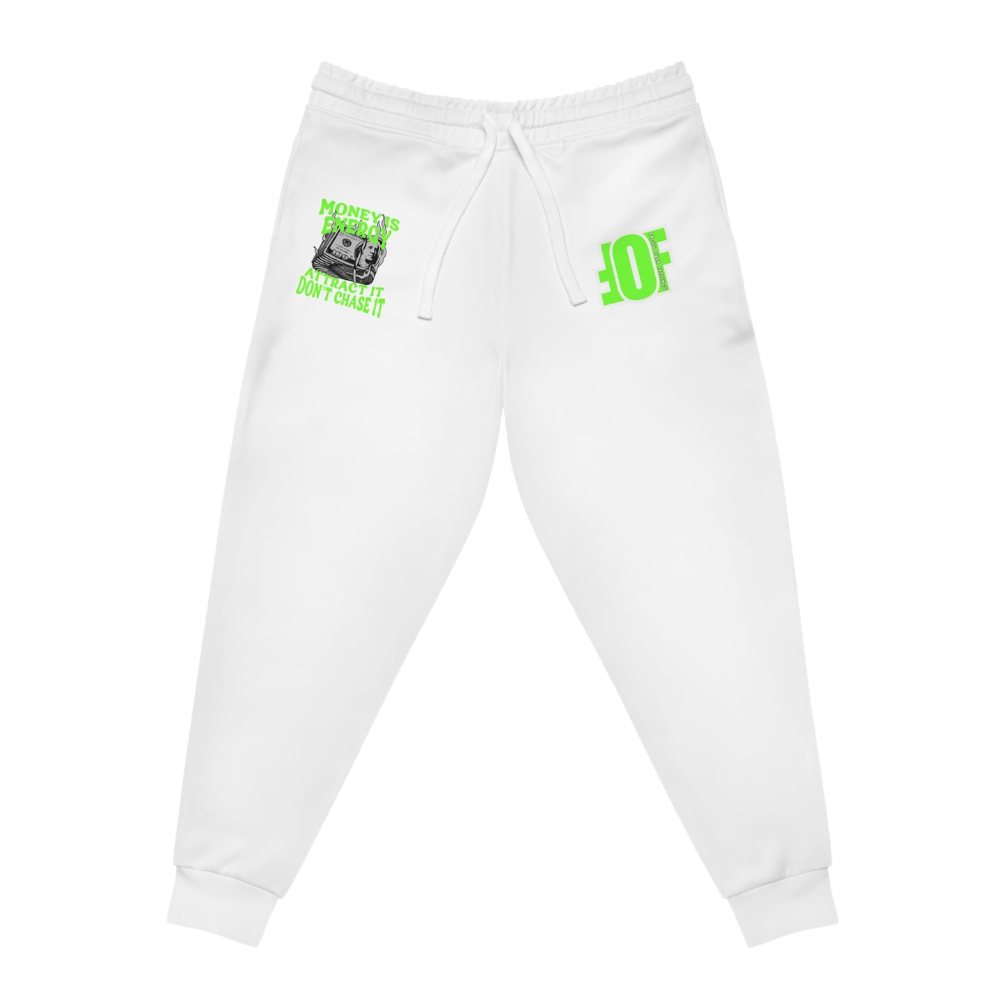 “ATTRACT MONEY” Athletic Joggers