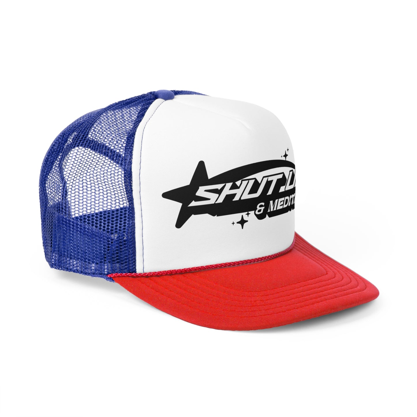 "Shut Up and Meditate" Trucker Caps