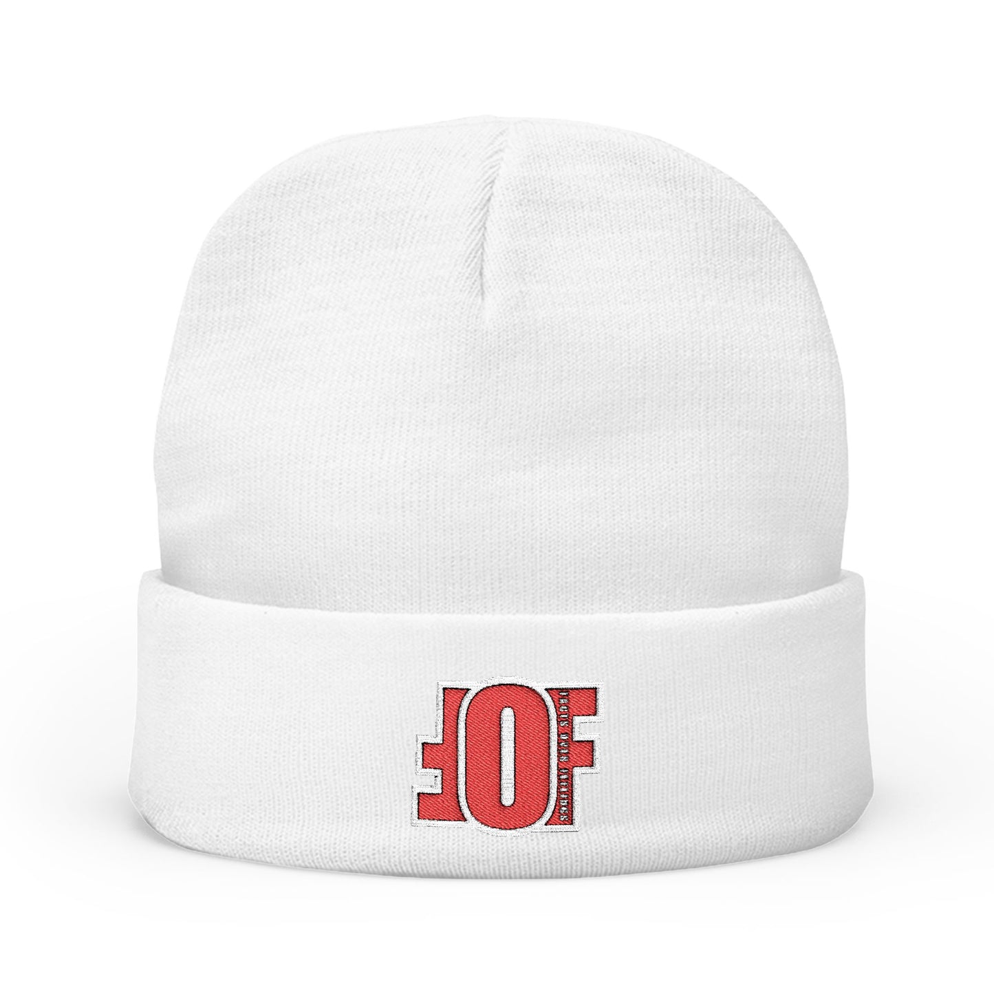 Facts Over Feelings Knitted Beanie