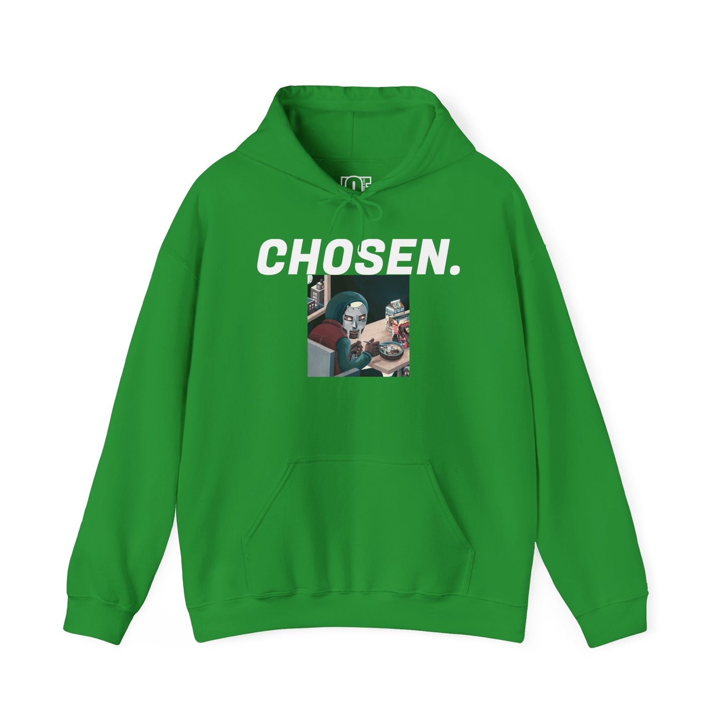 "DOOM, CHOSEN." Unisex Heavy Blend™ Hooded Sweatshirt