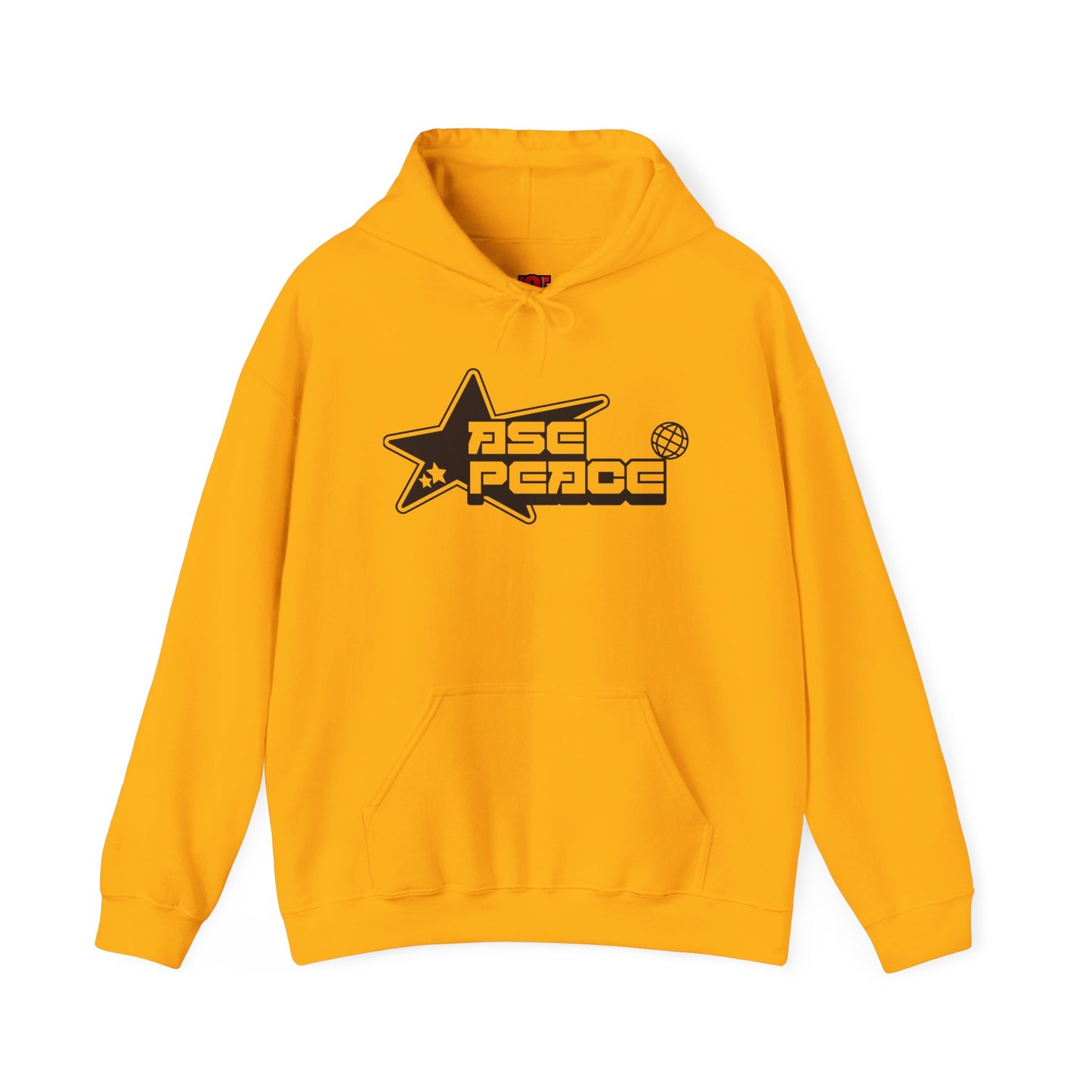 "ASE, PEACE." Unisex Heavy Blend™ Hooded Sweatshirt