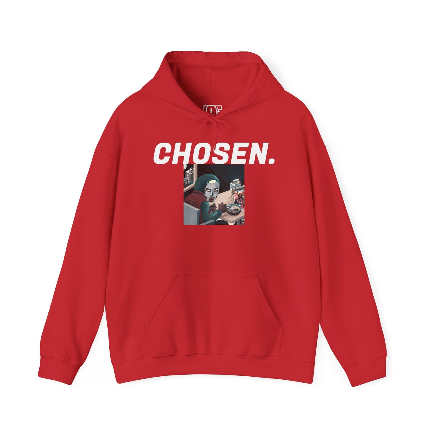 "DOOM, CHOSEN." Unisex Heavy Blend™ Hooded Sweatshirt