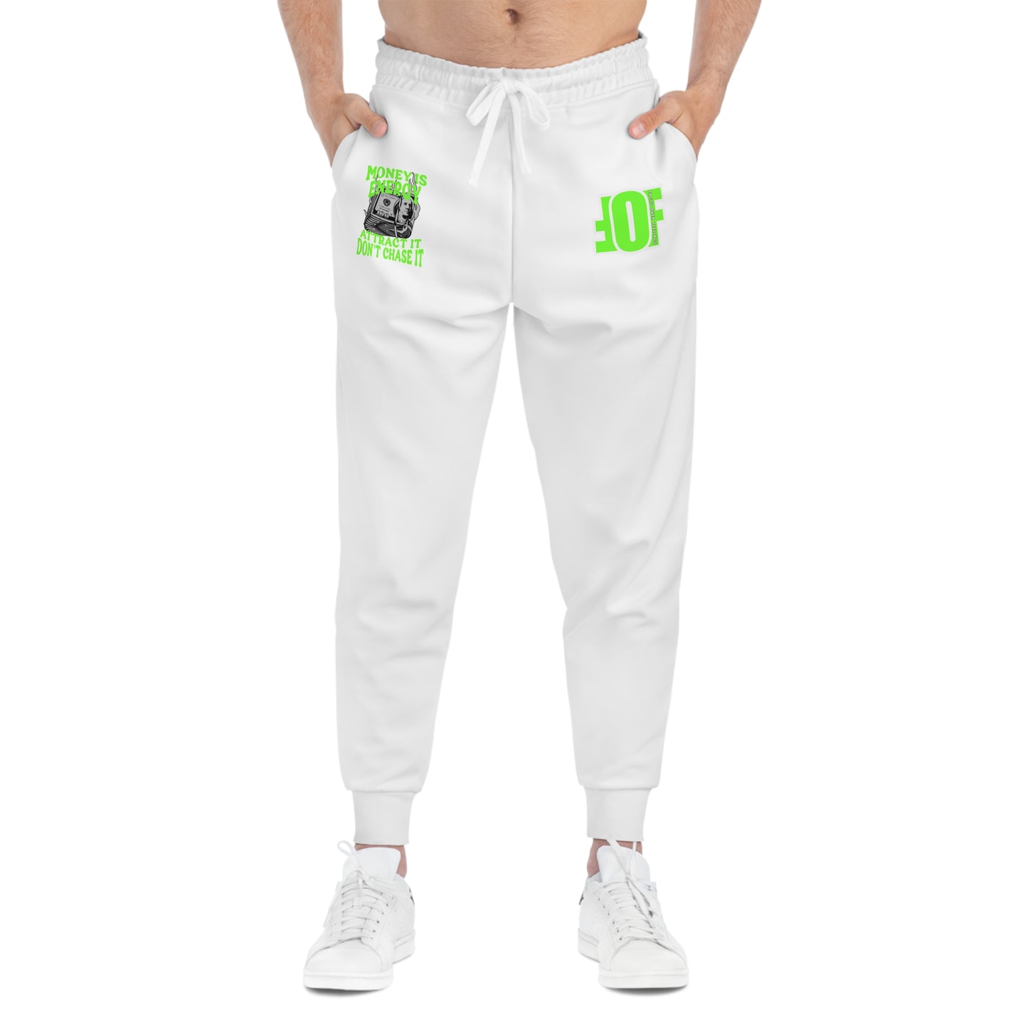 “ATTRACT MONEY” Athletic Joggers