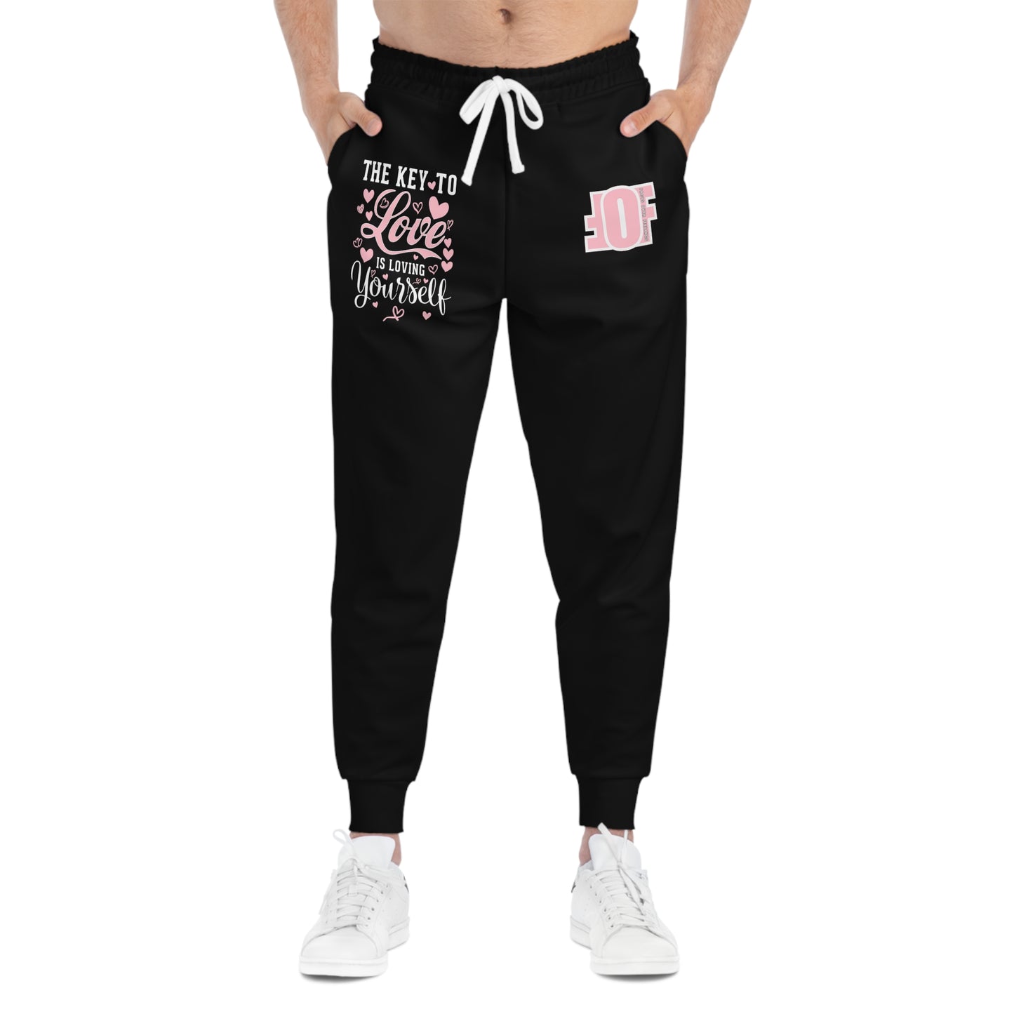 "LOVE YOURSELF" Athletic Joggers