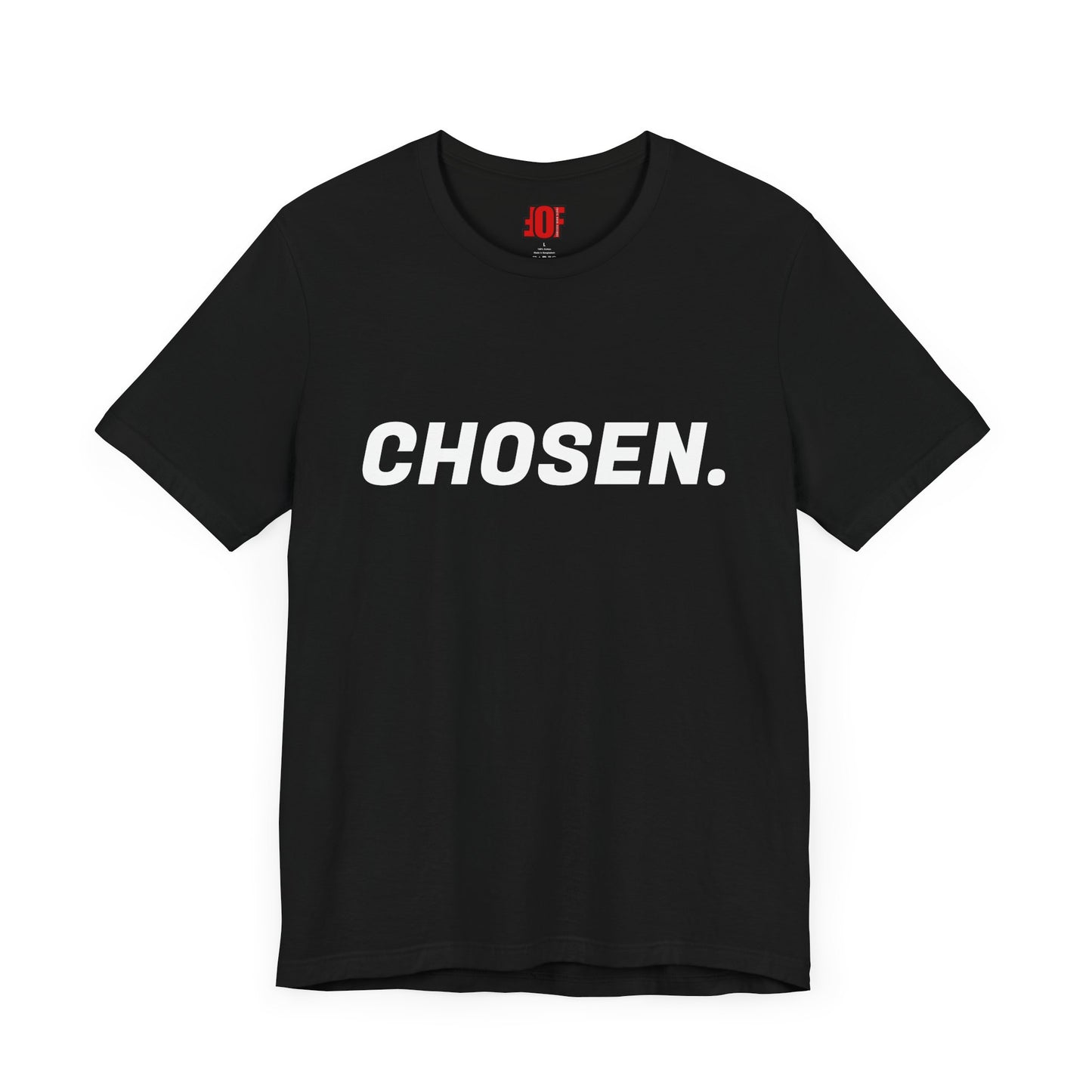 "CHOSEN." Unisex Jersey Short Sleeve Tee