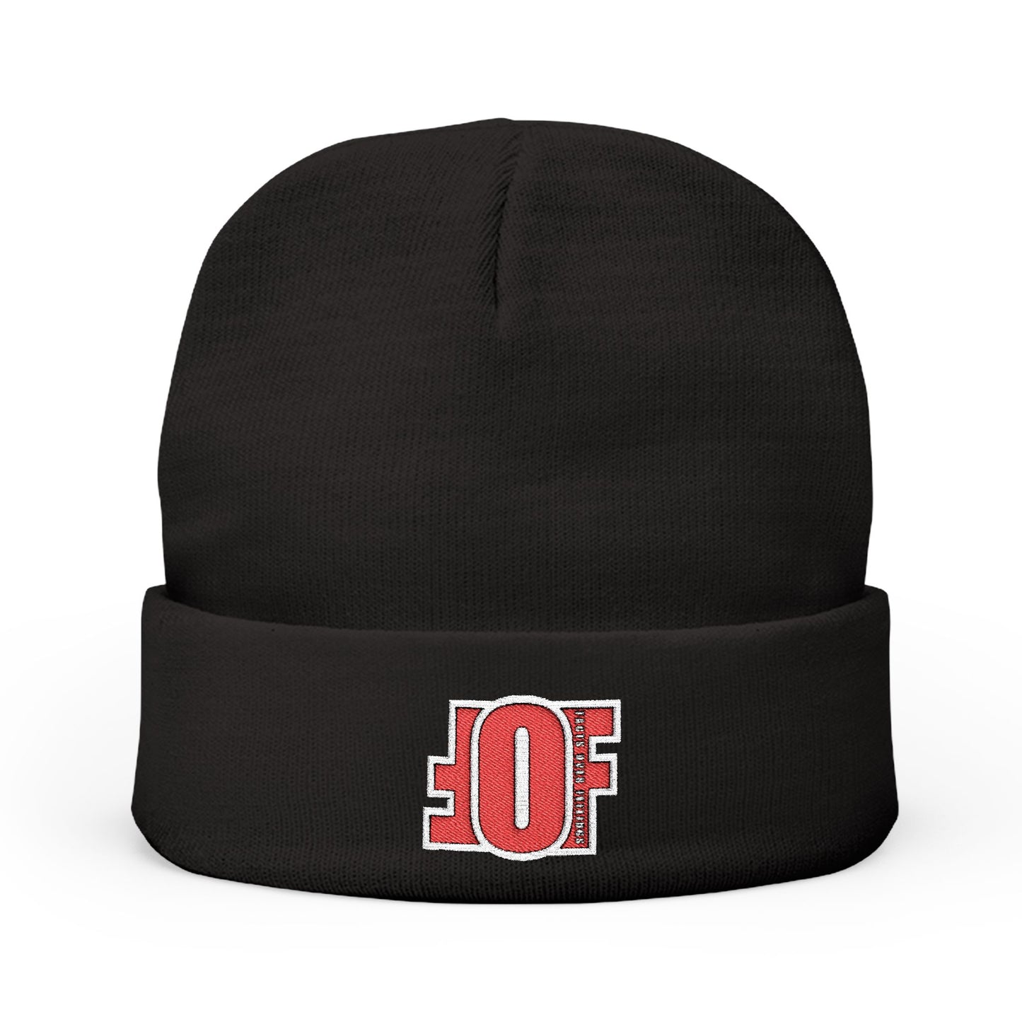 Facts Over Feelings Knitted Beanie