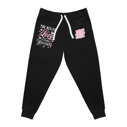 "LOVE YOURSELF" Athletic Joggers
