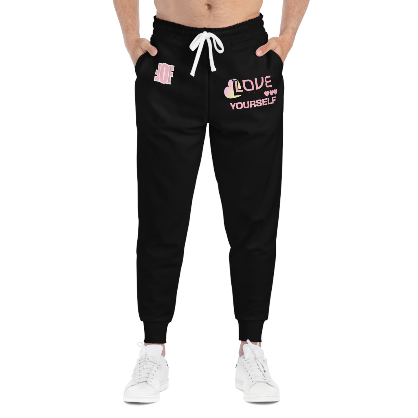 "LOVE YOURSELF" Athletic Joggers