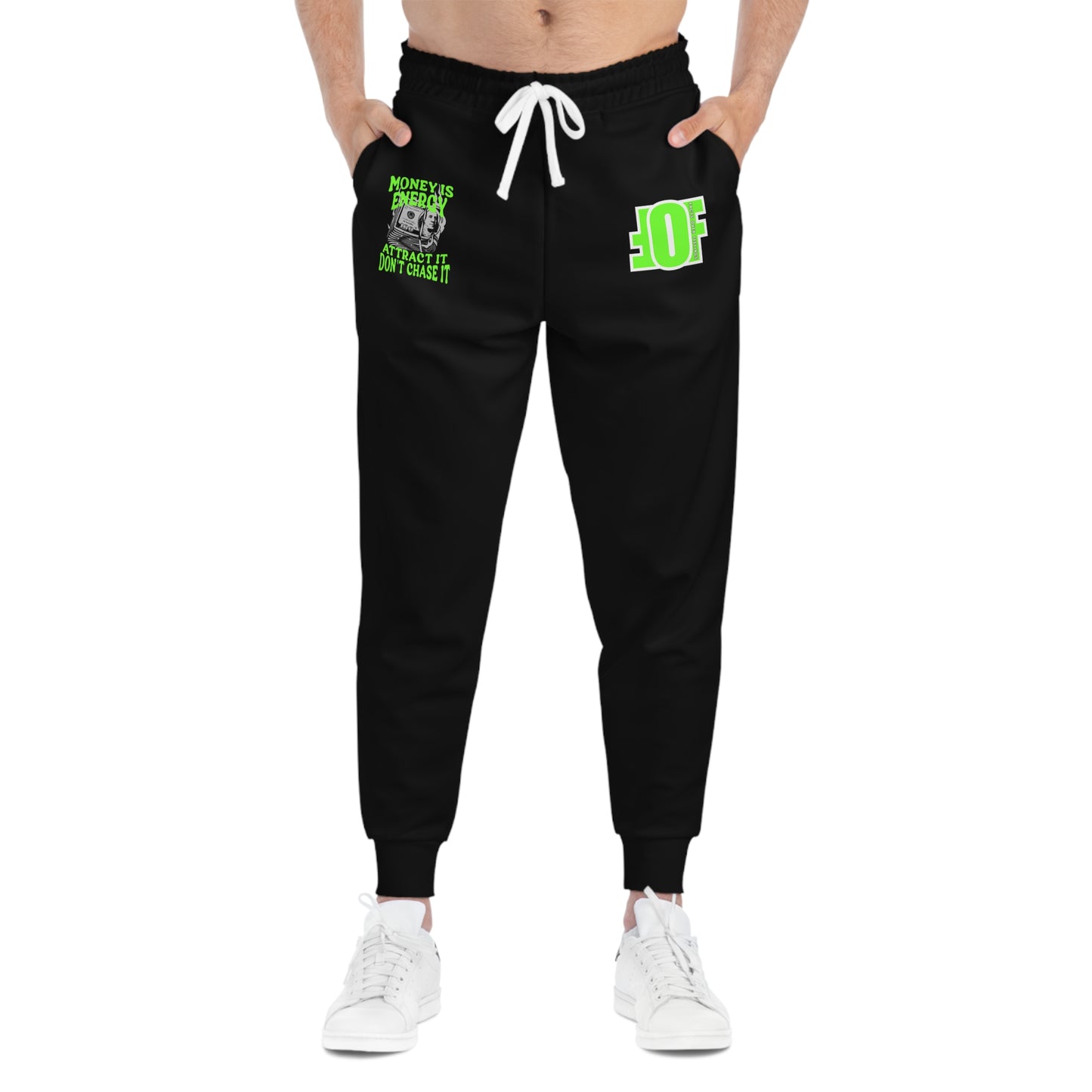 “ATTRACT MONEY” Athletic Joggers