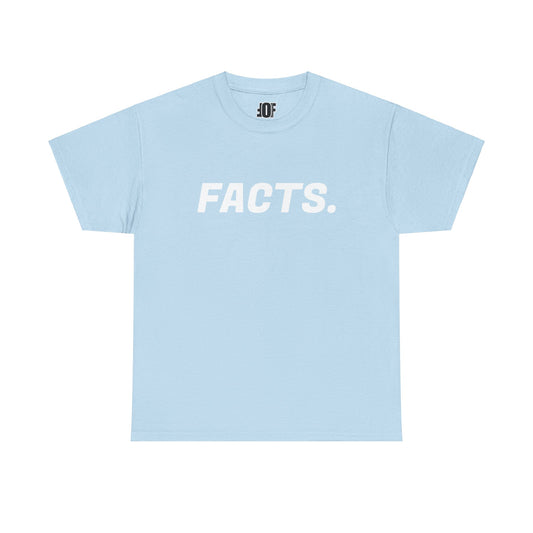 "FACTS." Unisex Heavy Cotton Tee
